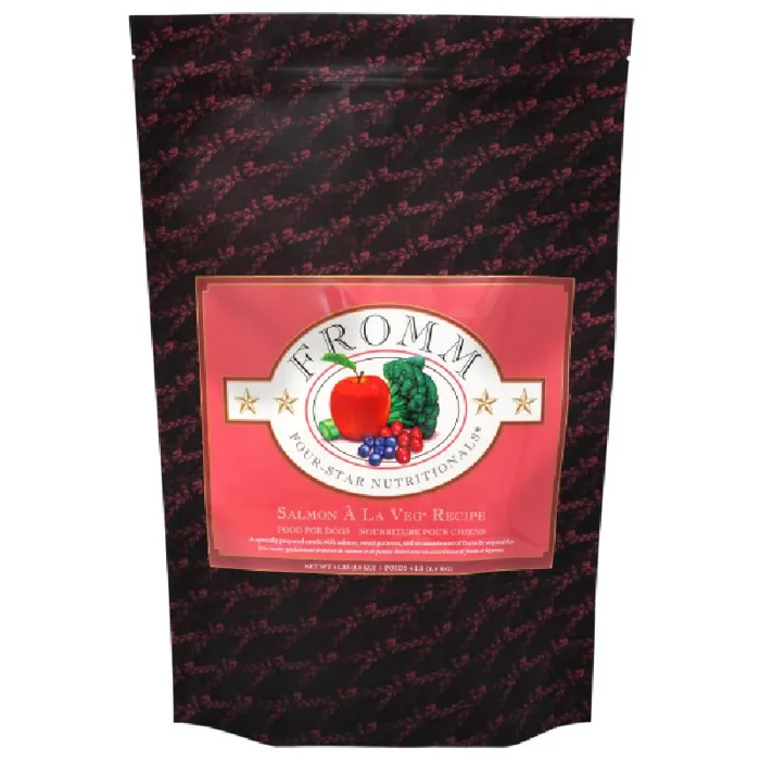 Four Star Salmon A La Veg Dry Dog Food 5-lb