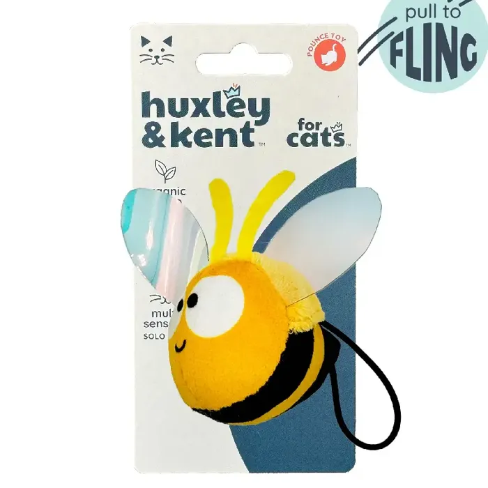 Huxley Kent Cat Toy Flinger Bumble Bee