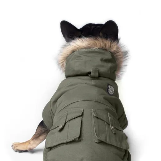 Alaskan Parka In Army Green 24"