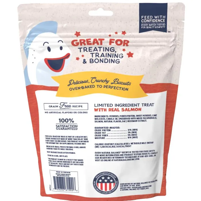 Natural Balance Sw Potato/Fish Allergy Treat 14oz
