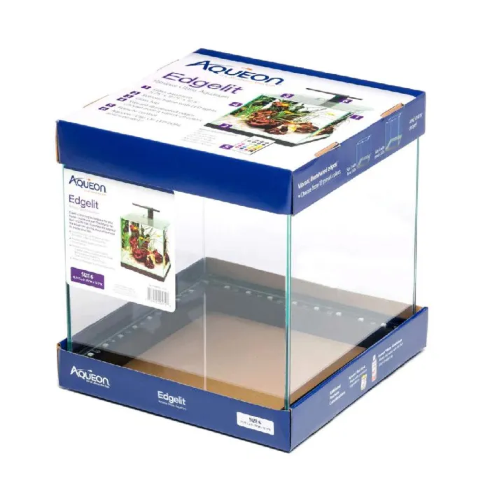 Aqueon Edgelit Rimless Cube 6g