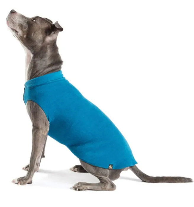 Gold Paw Fleece Marine Blue 14
