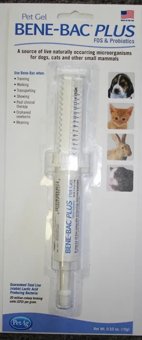 Pet Ag Supplement Bene Bac Syringe 15gm