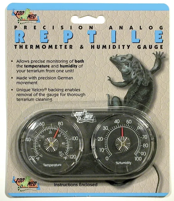 Analog Thermometer & Humidity Gauge