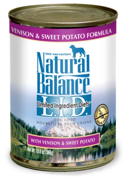 Nat Balance Venison & Sweet Potato Dog Food 13 Oz
