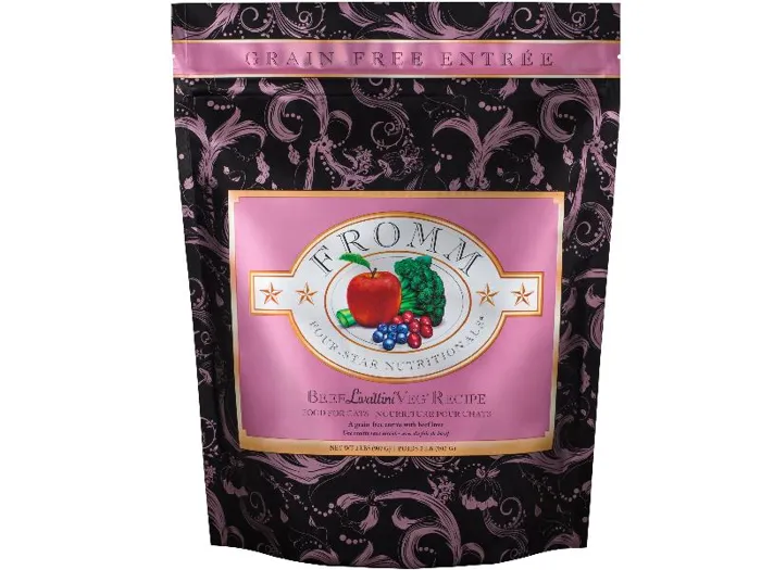 Four Star Gf Beef Livattini Veg Dry Cat Food 5-lb