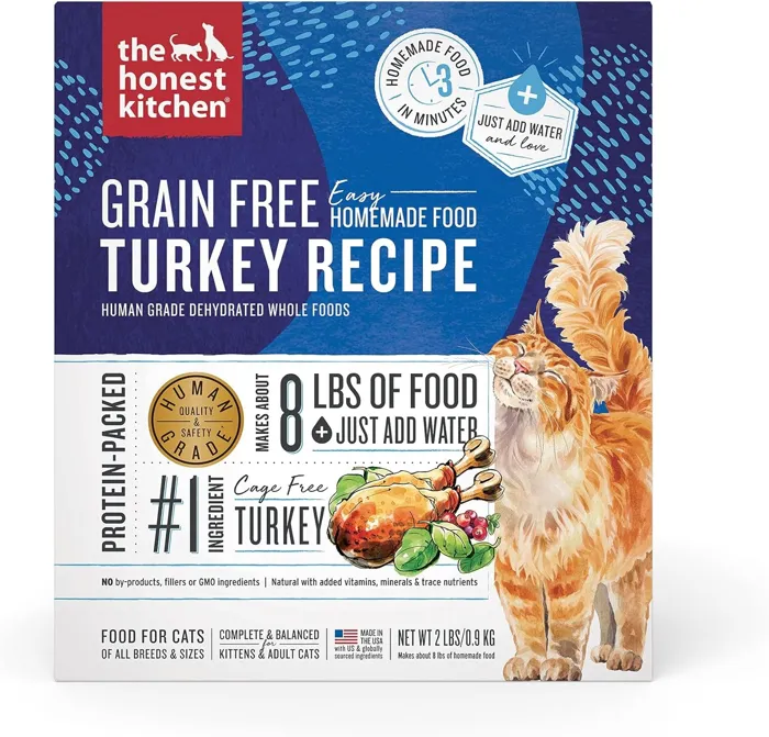 Honest Kitchen Cat GF Turkey 2# (New)