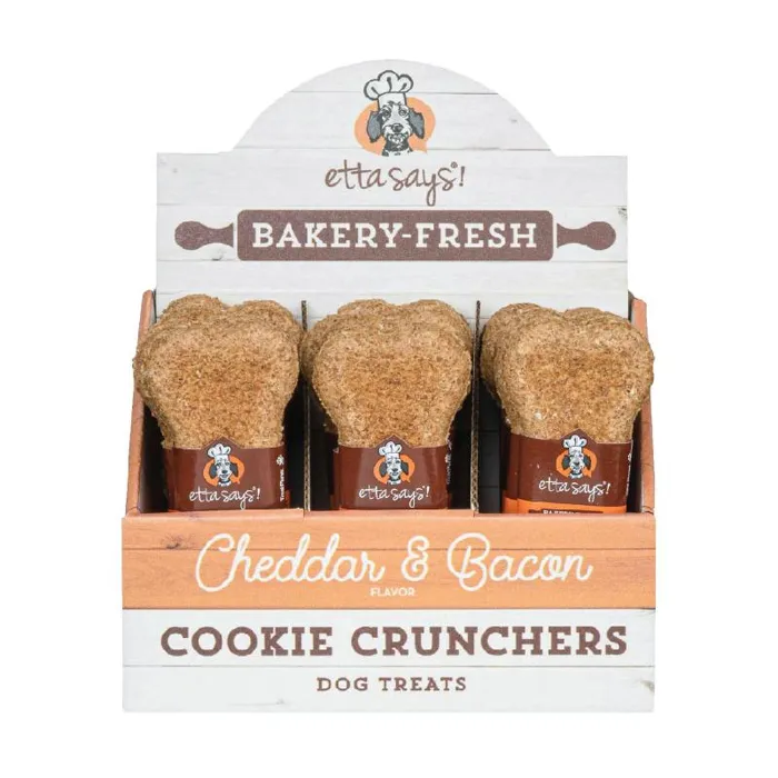 Etta Dog Cookie Cheddar