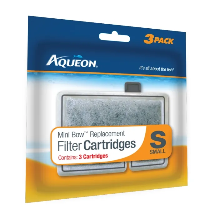 Aqueon Cartridge For Mini Bowfront 3 Pack
