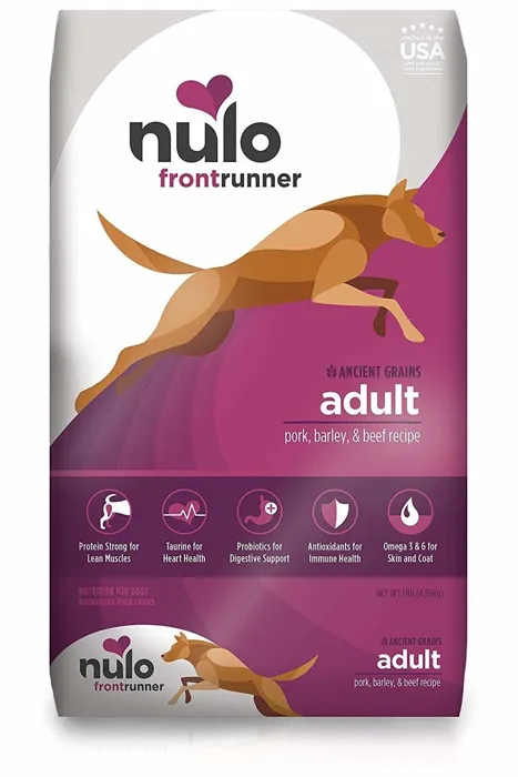 Nulo Dog Frontrunner Pork/Beef 23#