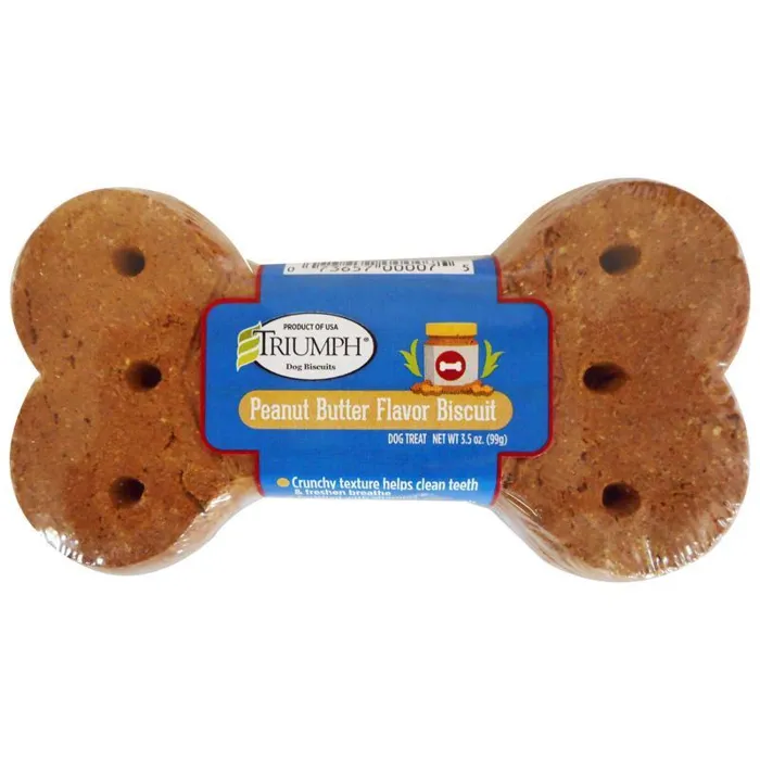 Triumph Peanut Butter Biscuits 3.5 Oz