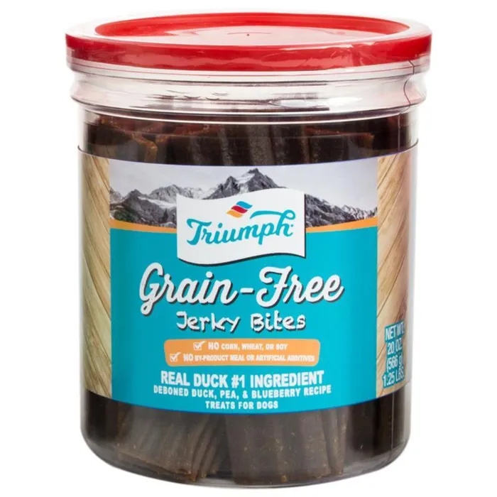 Triumph Grain Free Jerky Bites Duck 20 Oz