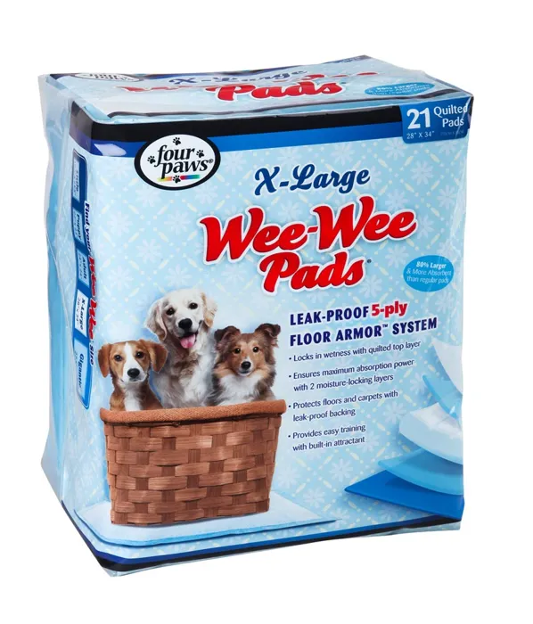 Wee Wee Pads Extra Large 21 Pack