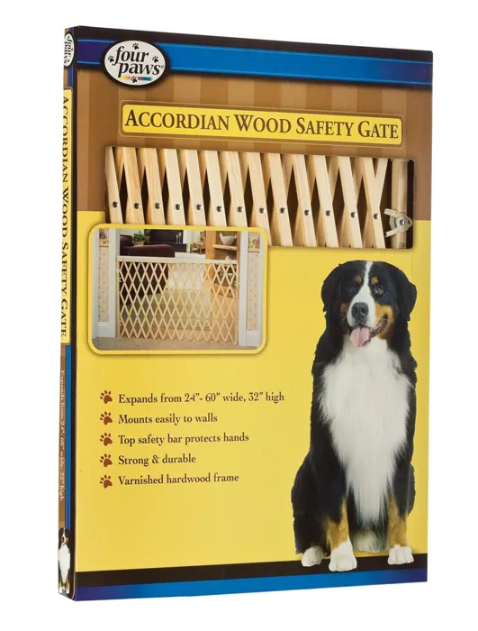Wood Expansion Gate 24"-60"wx32"h