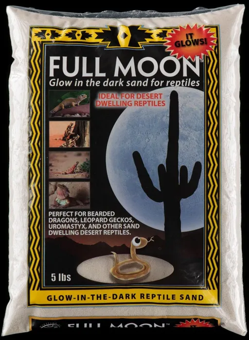 Full Moon Glow In the Dark Reptile Sand 5 Lbs