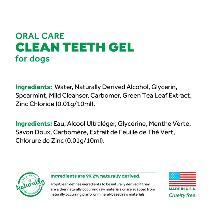 Tropiclean Fresh Breath Gel Kit 4oz