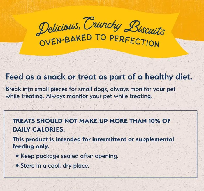Natural Balance Potato & Duck Treat Biscuits 14oz