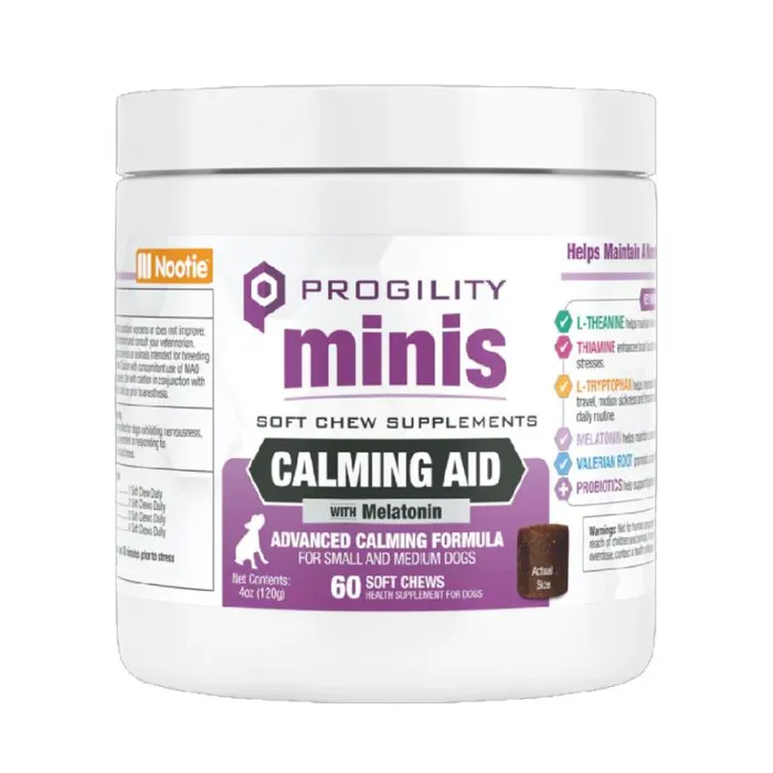 Nootie Progility Calming Supplement Mini 60ct