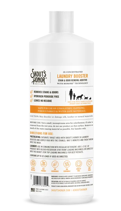 Skout's Honor Laundry Booster 32oz