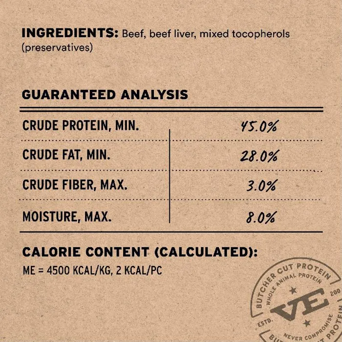 Vital Essentials FD Treat Beef Bites 6.2oz