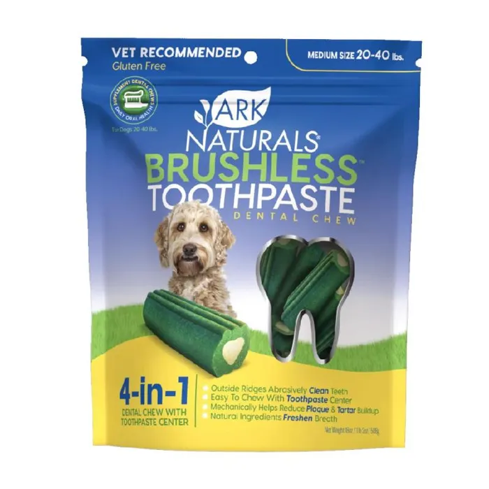 Ark Naturals Brushless Chews Md/Lg 18oz