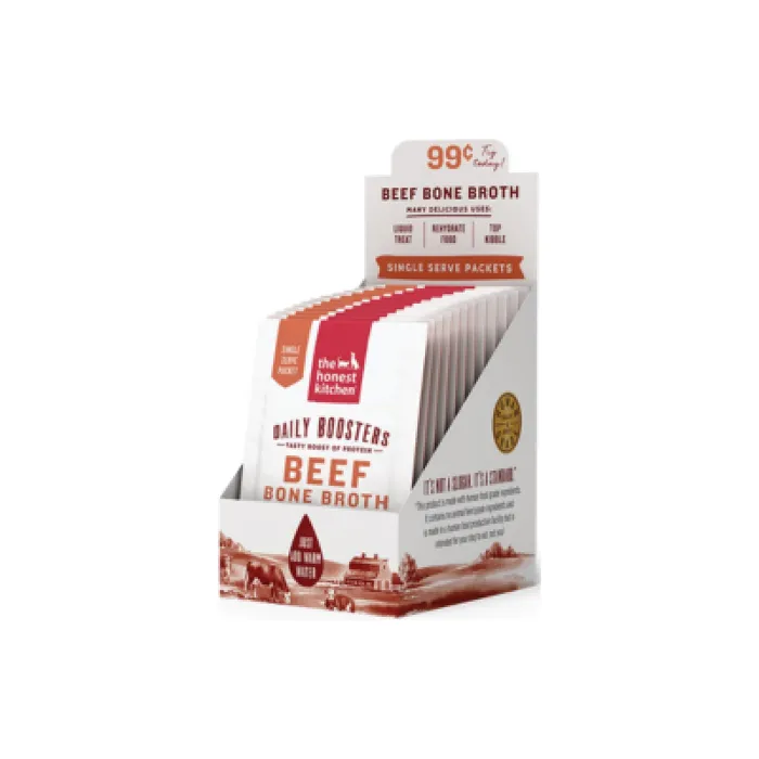 Thk Honest Kitchen Instant Bone Broth Beef .12-oz