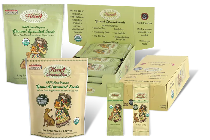 Carna4 Flora4 Greens Plus Topper 18oz