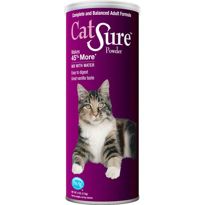 Catsure Powder Meal Replacement Vanilla 4 Oz