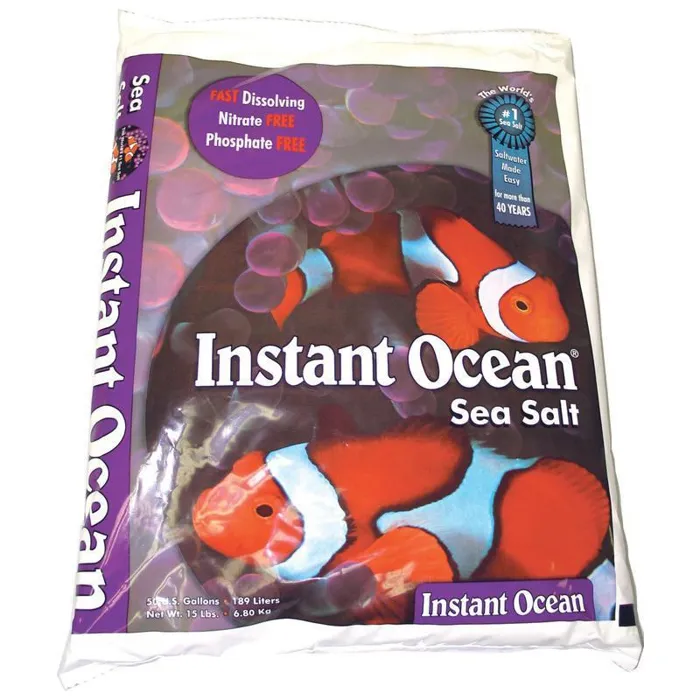 Instant Ocean Salt 50 Gal 15 Lbs
