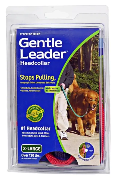 Gentle Leader Headcollar, No-pull Collar X-lg Red
