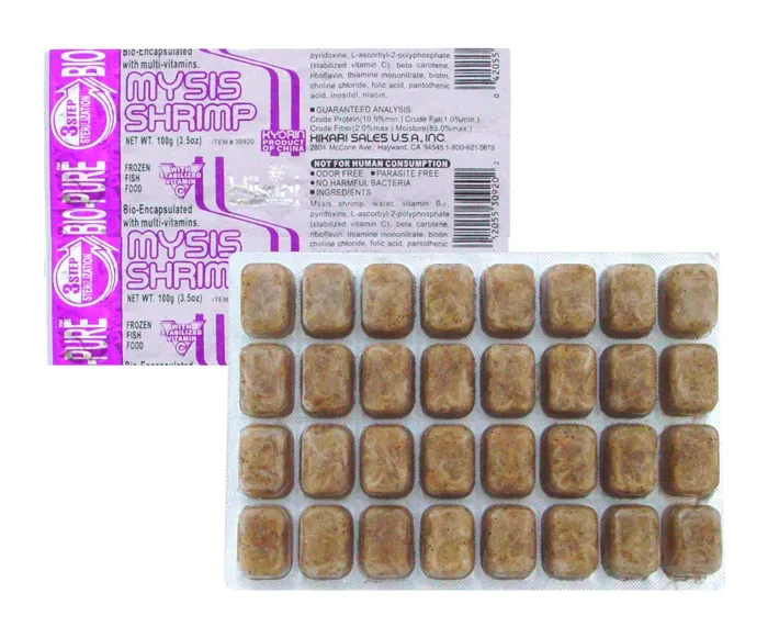 Hikari Frozen Mysis Shrimp Cubes 3.5 Oz