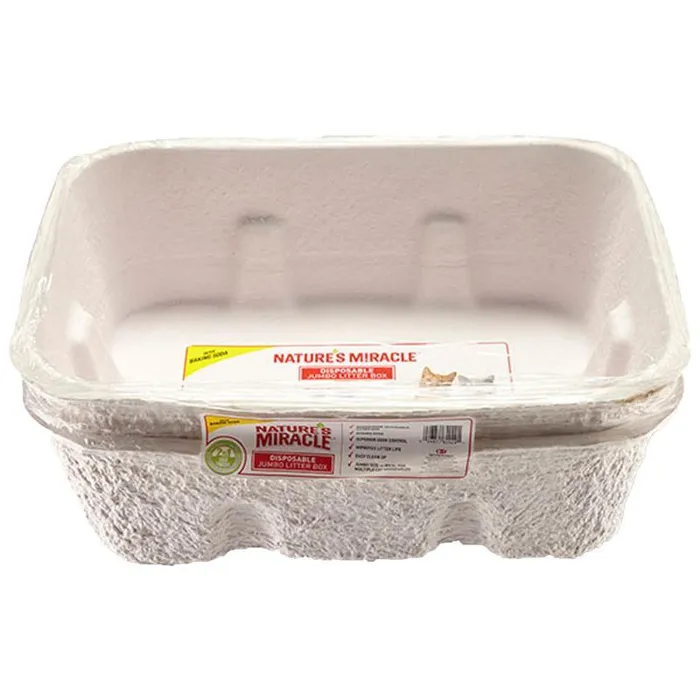 Nature's Miracle Disposable Jumbo Litter Pan-2pk