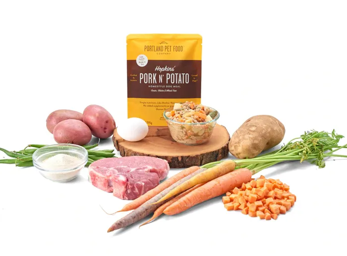 Portland Pet Food Hopkins' Pork N' Potato Grain Free Wet Dog Food 9-oz