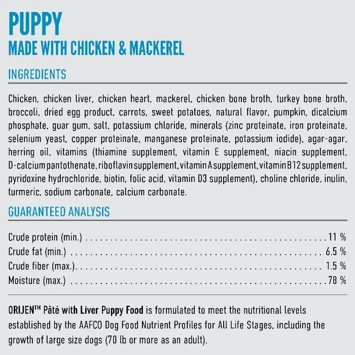 Orijen Dog Puppy 12.8oz