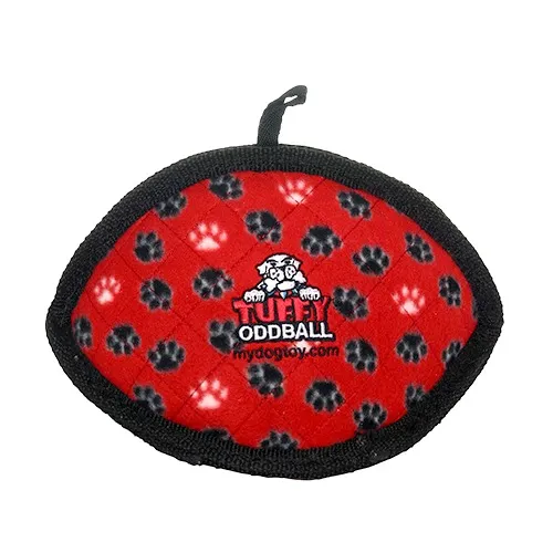 Tuffy Ultimate Odd Ball Red Paws