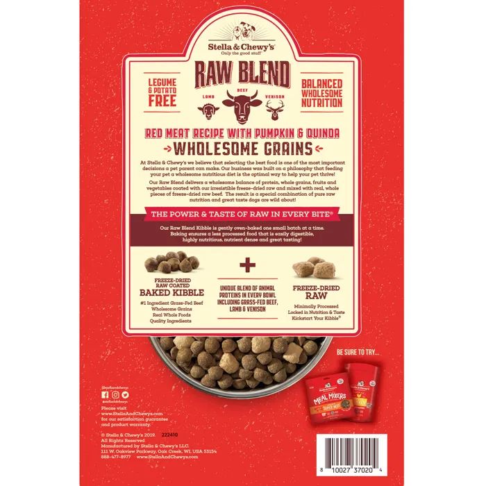 Stella & Chewy's Raw Blend WG Beef 3.5#