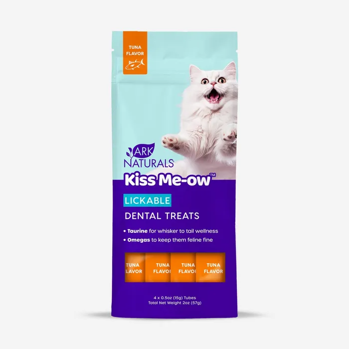 Ark Naturals Kiss Me-Ow Tuna 2 oz pouch front