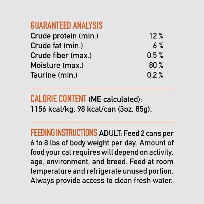 Orijen Canned Cat Food Original 3-oz