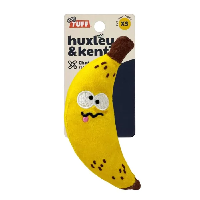 Huxley Kent Dog Toy Tiny Tuff Bruiser Banana
