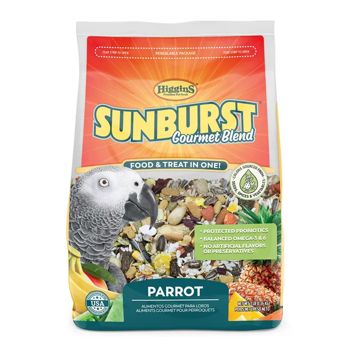 Sunburst Gourmet Blend Parrot - 3lb Bag