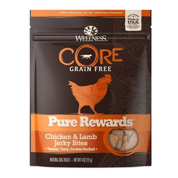 Core Power Packed Chicken Jerky Treats - 4oz