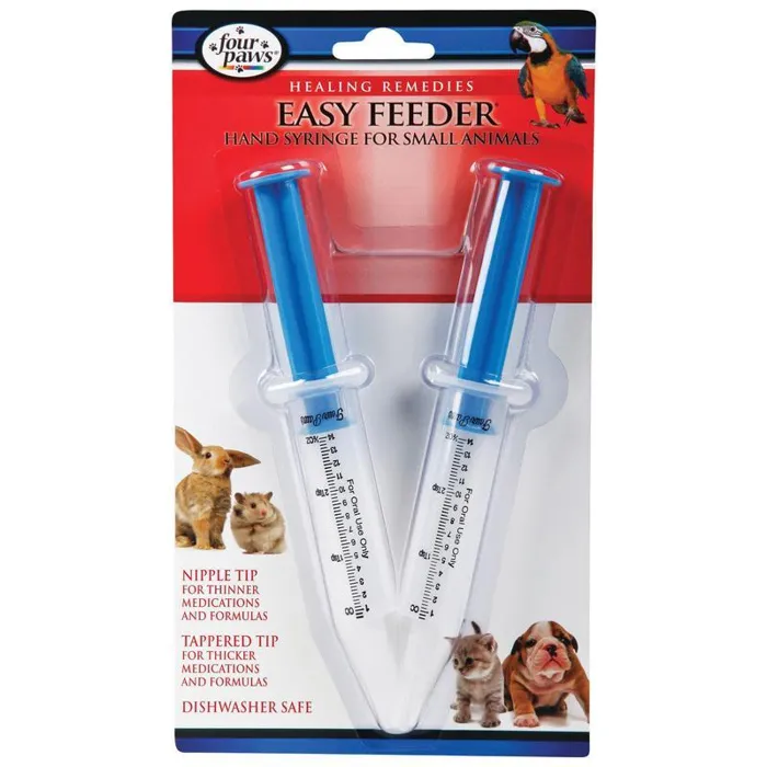 Easy Feeder Syringe F/baby Animals 2 Pack