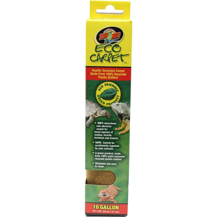 Zoomed Eco Carpet Tan 10 Gallon