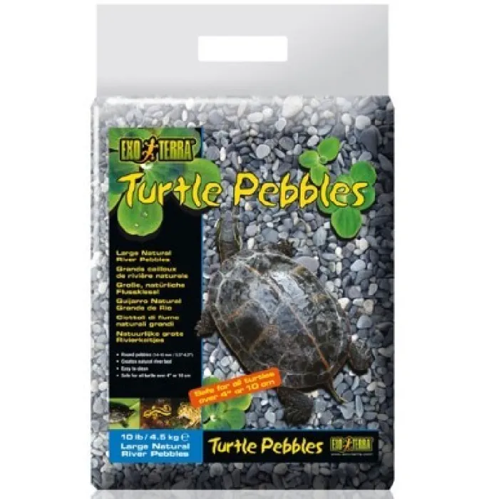 Exo Terra Turtle Gravel, Lg Pebble 10lbs