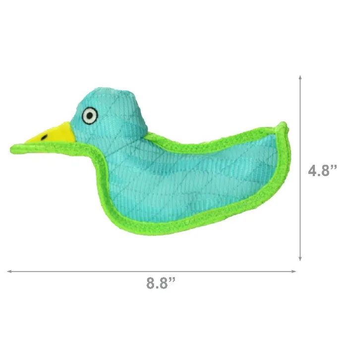 VIP Tuffy DuraForce Duck Blue/Green Tiger