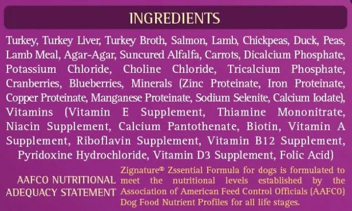 Zssential Formula Canned Dog Food 13-oz