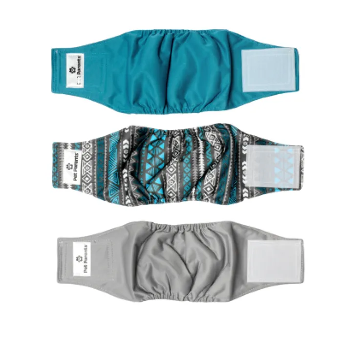 Pet Parents Belly Bands Warrior XS 3pk