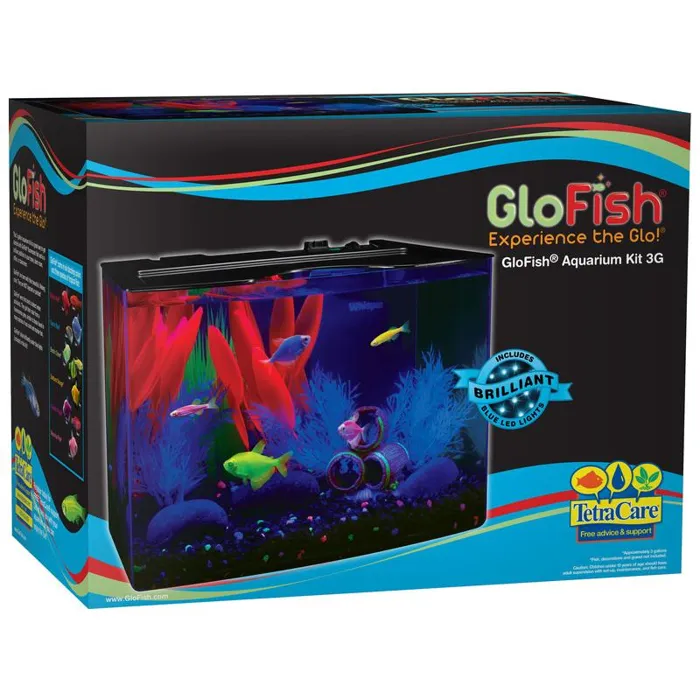 Tetra Glofish Aquarium Kit 3 Gallon