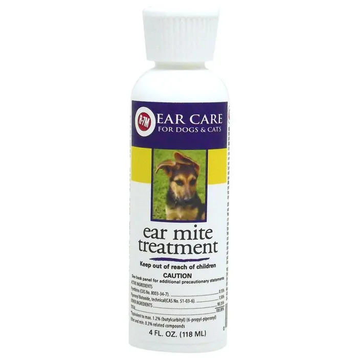 R-7m Ear Mite Treatment For Dogs & Cats 4 Oz