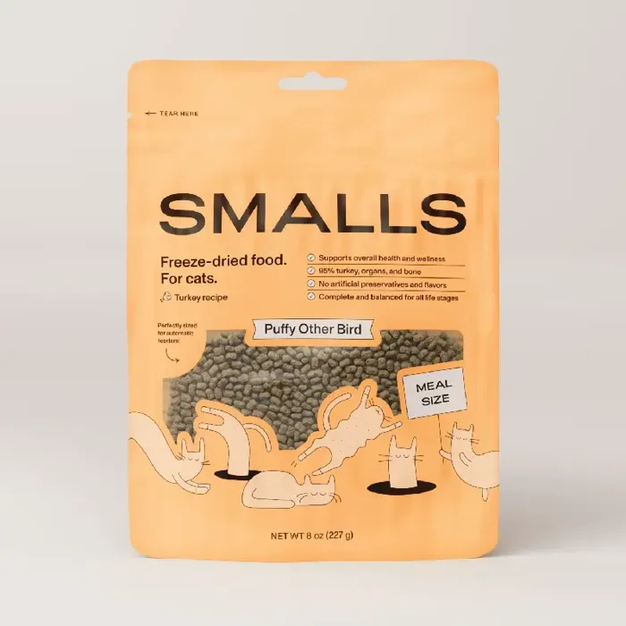 Smalls Cat FD Turkey Puffy Other Bird 3oz